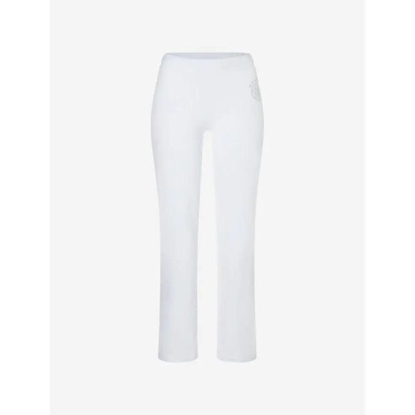weiße Yogahose Ananda Wellnesshose Spirit of Om weiss