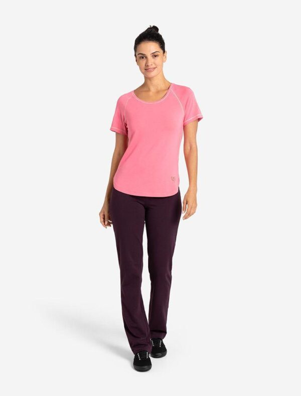 T-Shirt Raglan von Spirit of Om in der Farbe peach
