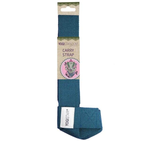 Yogamatten Tragegurt von Yogistar 200 Schultergurt blau