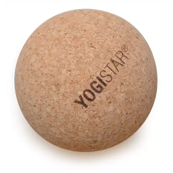 Faszienball aus Kork mit Durchmesser 8 cm von Yogistar