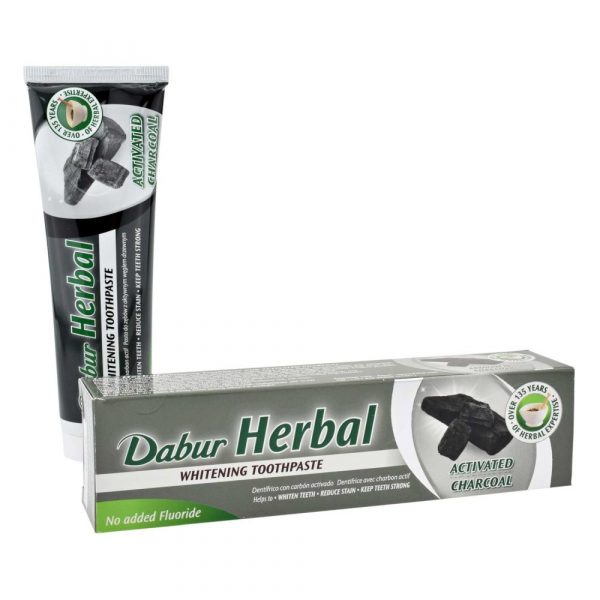 Aktivkohle Zahnpasta von Dabur Herbal Charcoal