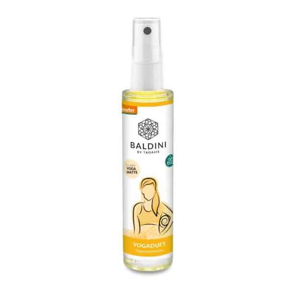 Baldini Yogamattenspray in der Duftrichtung Yogaduft aus