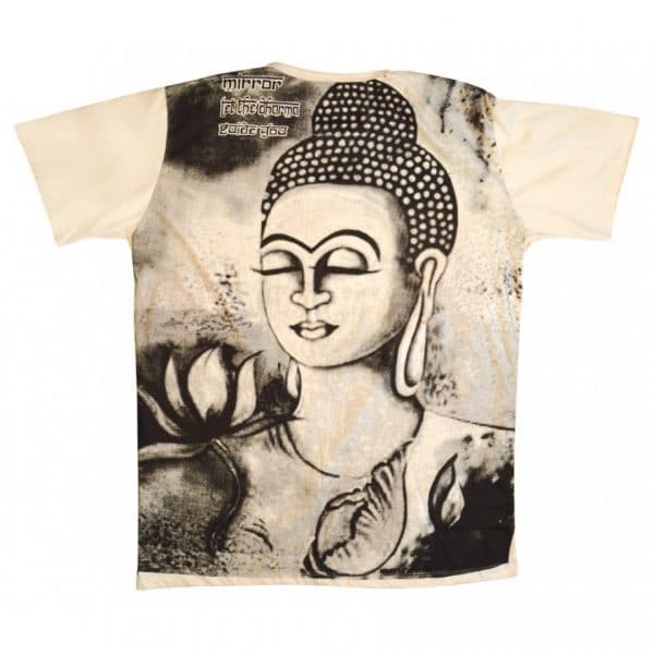 Buddha Shirt Herren Ansicht hinten
