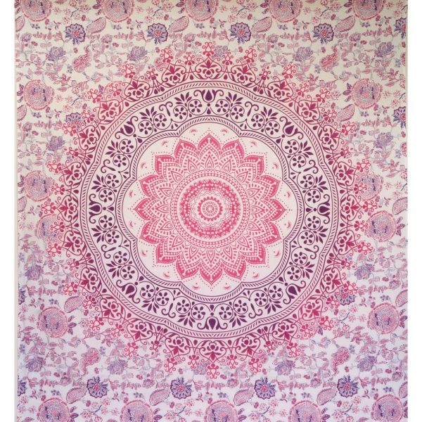Indisches Tuch Mandala Wandbehang