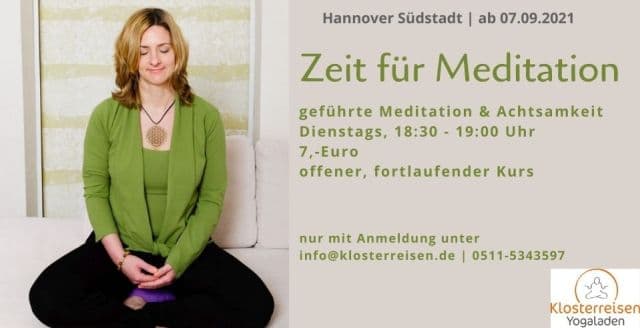 Klosterreisen Yogaladen Meditationskurs