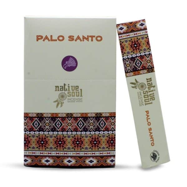 Raeucherstaebchen Palo Santo von Green Tree Native Soul in huebscher Verpackung