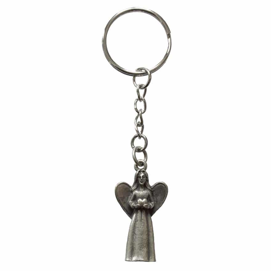 Schlüsselanhänger "Buddha" Messing 8cm 
