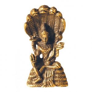 Vishnu aus Messing 3 cm