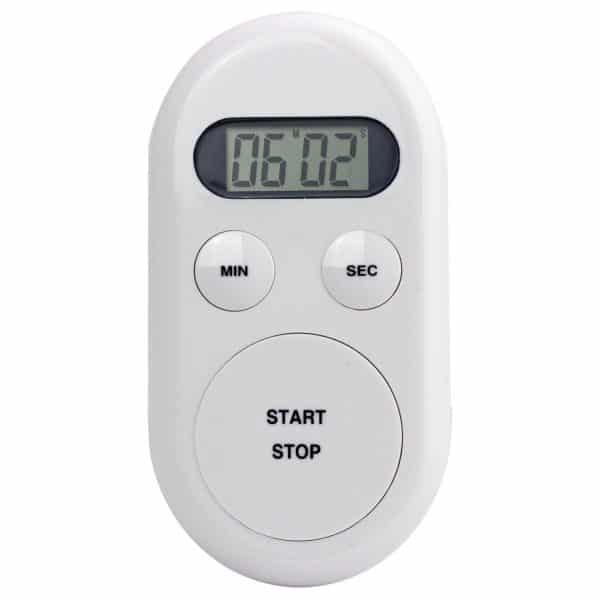 Yoga Timer oval silber