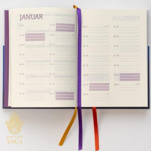 Yoga Kalender 2022 Monat